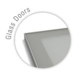 High-end Kitchen - Milestone - Door Finishes - Glass Door